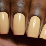 Pastel Yellow Cream Polish